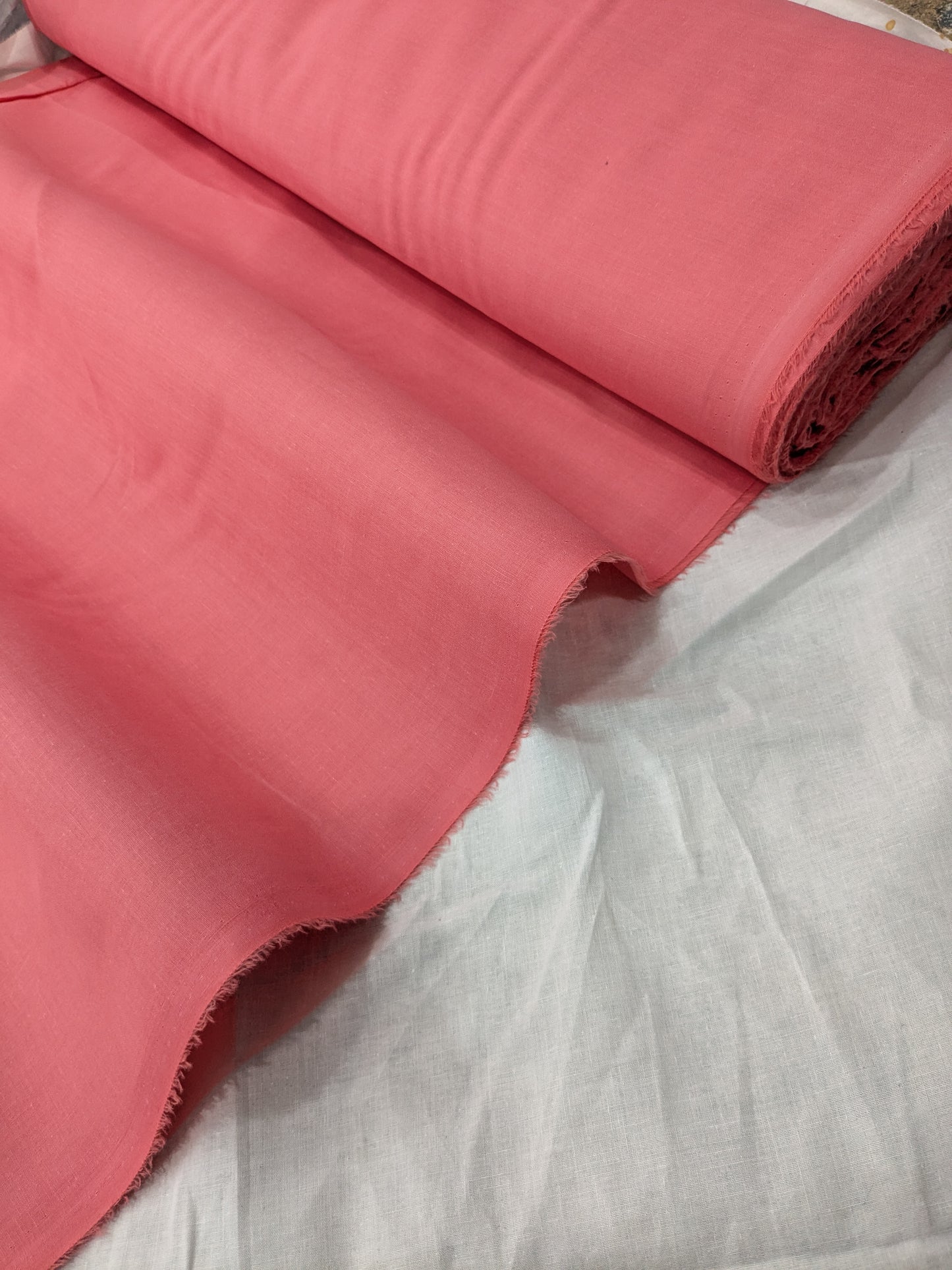 Plain Bareeza Lawn summer collection 5 metr ( HOT PINK ) High quality