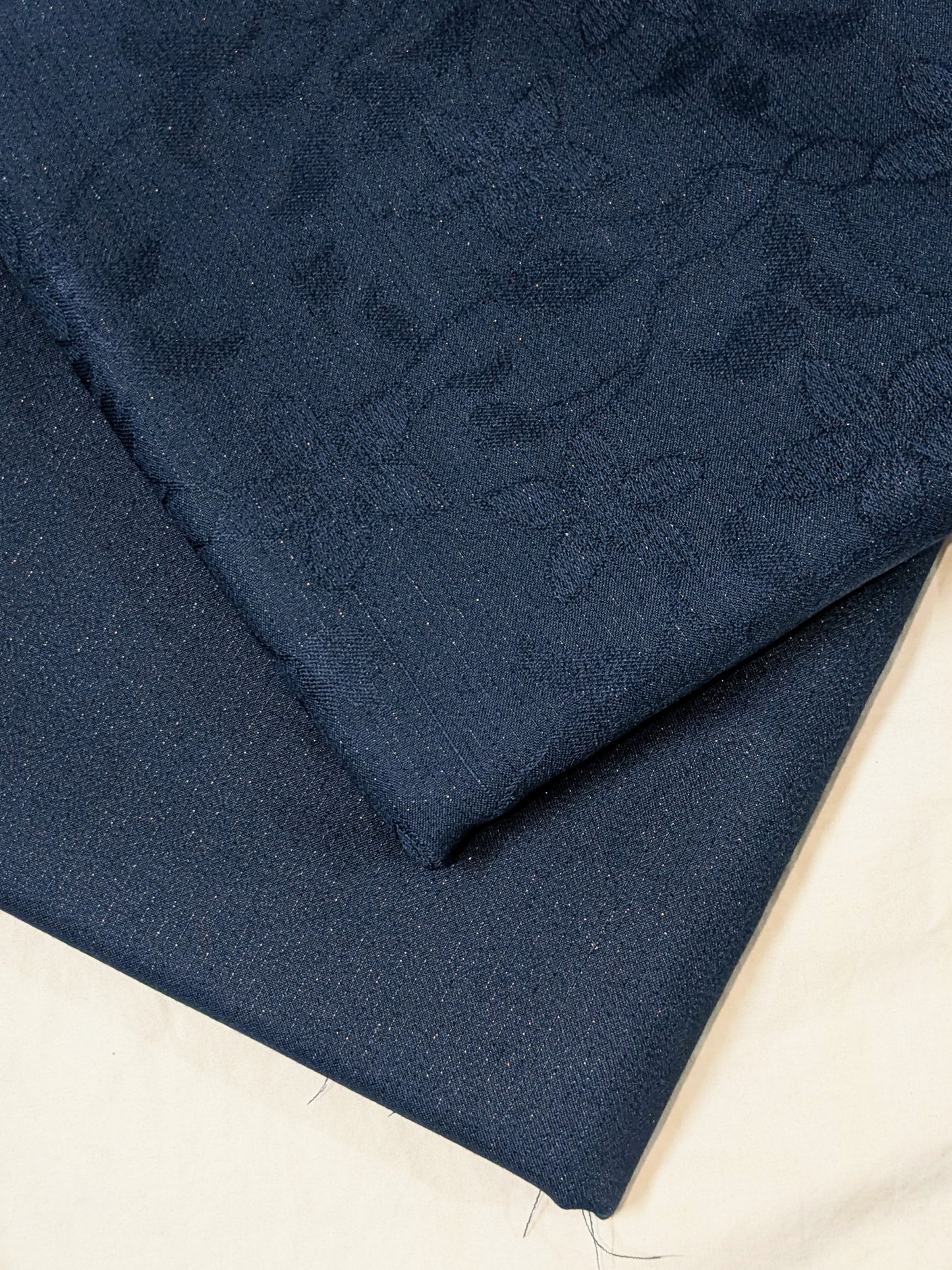 2PC ZARI LINE MOON LITE MARINA WINTER COLLECTION. ( ZINC BLUE) Design_3