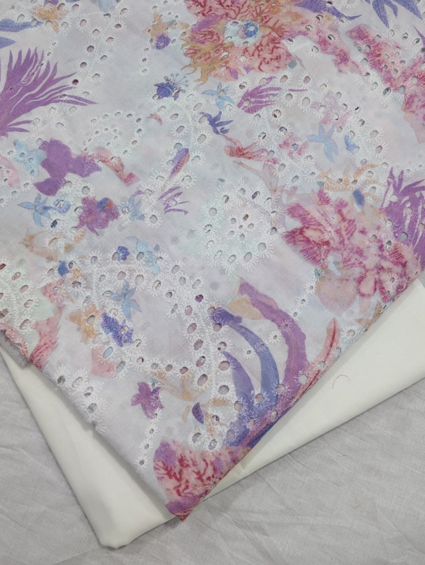 2PC PRINTED EMBROIDERY LAWN HIGH QUALITY SUMMER COLLECTION (RB0002)