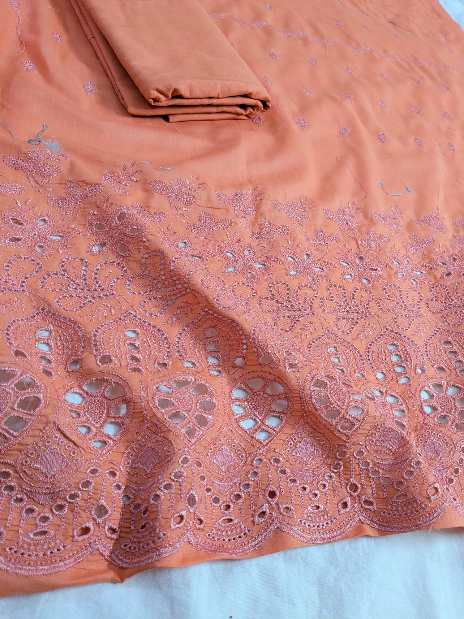 2025 Lawn Chicken Embroided Daman Boring 2pc