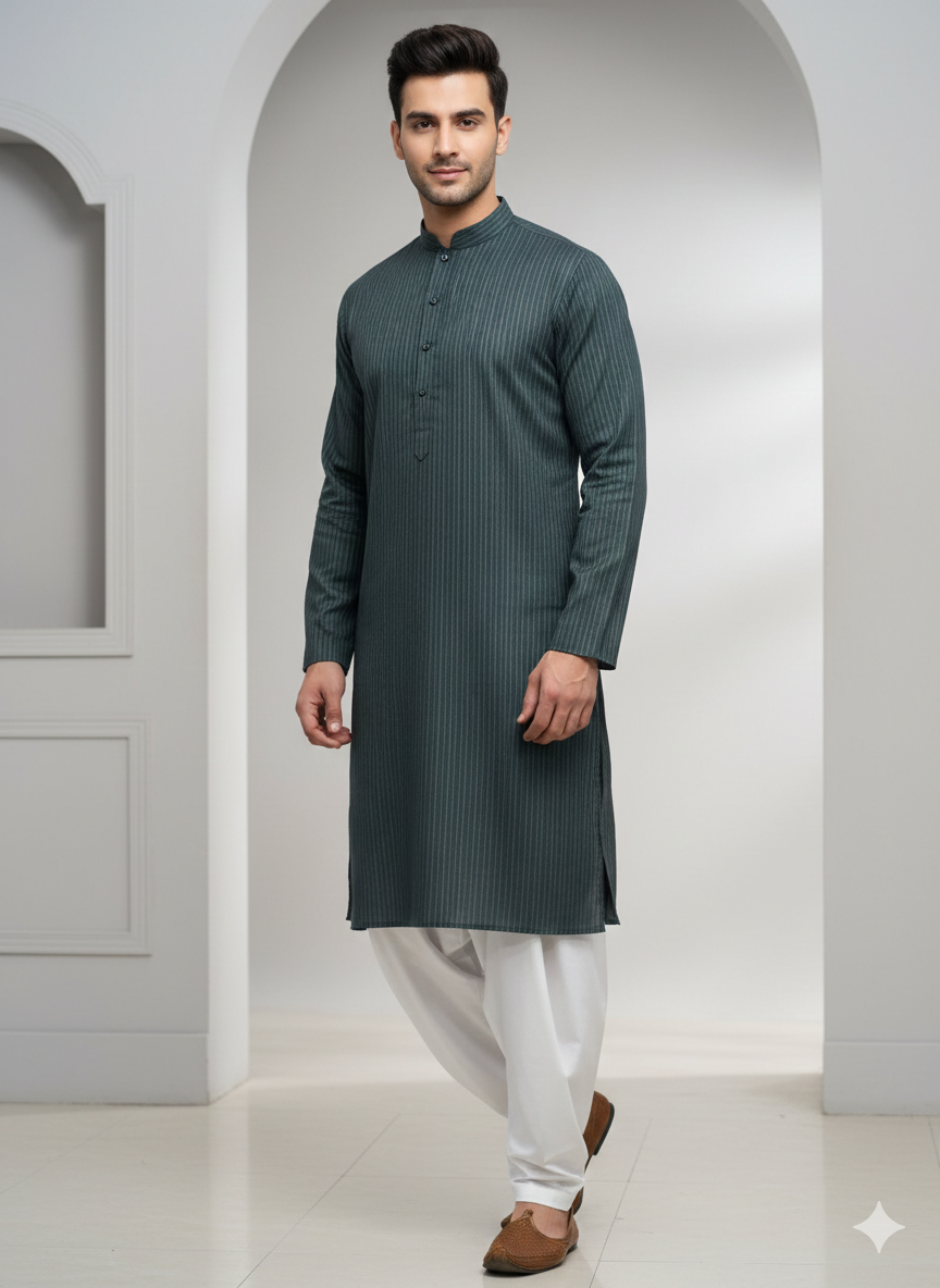 UNSTITCHED MENS KURTA SHALWAR PREMIUM QUALITY SUMMER COOL COTTON