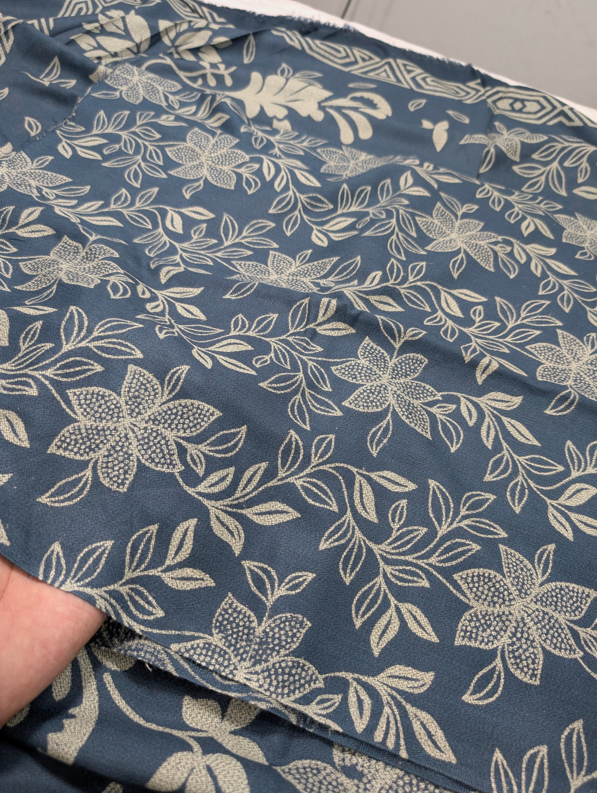 3PC MARINA LAKHANI PRINTED SUIT PREMIUM WINTER COLLECTION (TEAL BLUE)