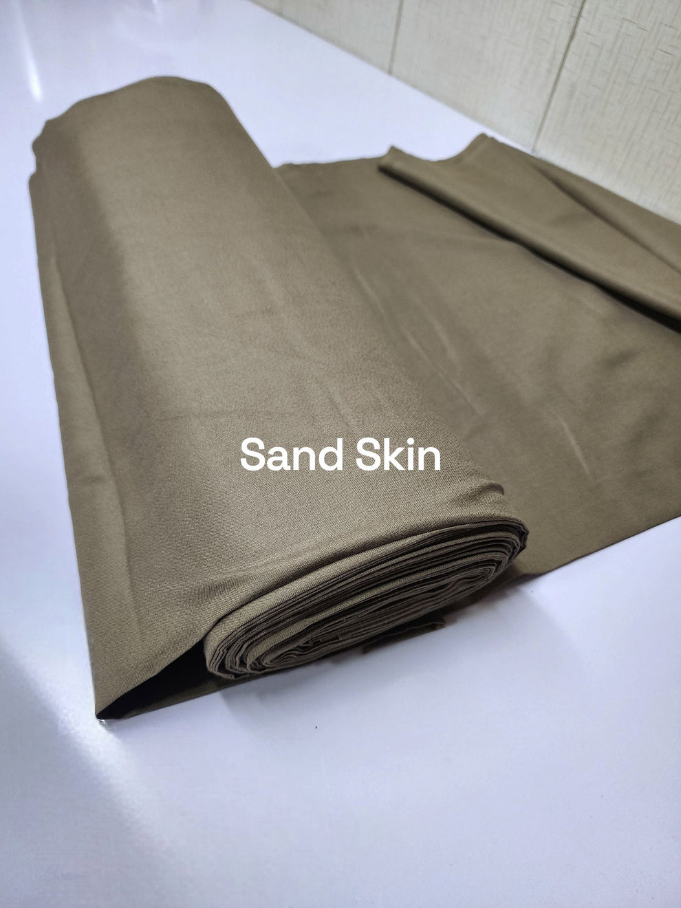 PLAIN MARINA FABRIC PREMIUM QUALITY (SAND SKIN)