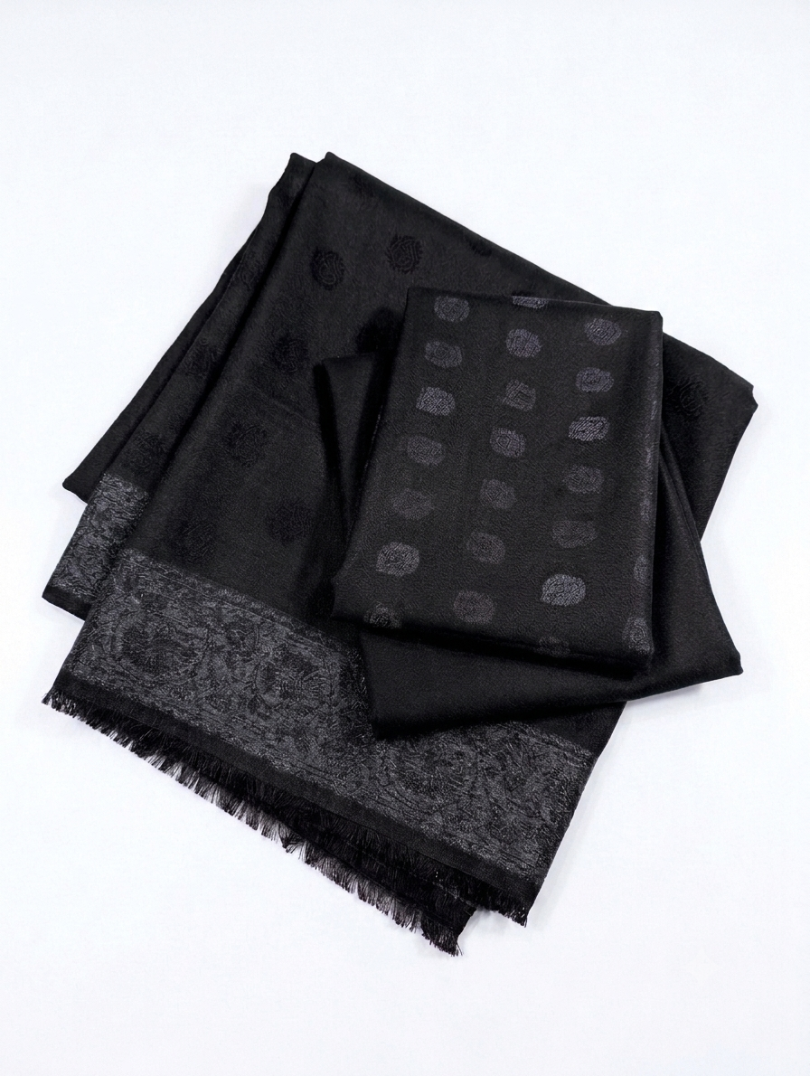 3PC KANI VELVET MARINA LUXURIOUS WINTER COLLECTION (JET BLACK) CASTUMAR FAVORITE
