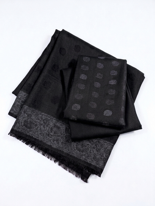3PC KANI VELVET MARINA LUXURIOUS WINTER COLLECTION (JET BLACK) CASTUMAR FAVORITE