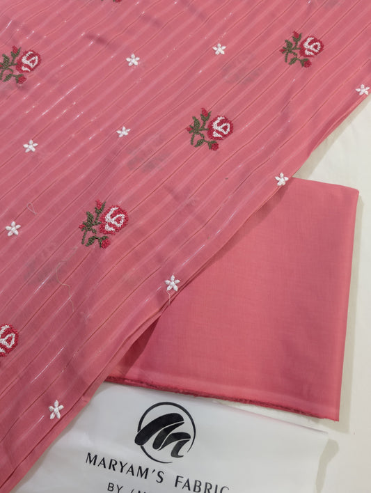 2PC MOON LIGHT LAWN EMBROIDED COLLECTION LUXURIOUS SUMMER COLLECTION 2026 ( MOE000GJ)