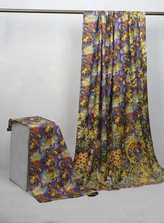 Shemray Digital print 3pc winter collection