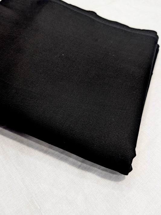 SPECIAL FOR MUHARRAM JET BLACK 5 METR SUIT EXPORT QUALITY