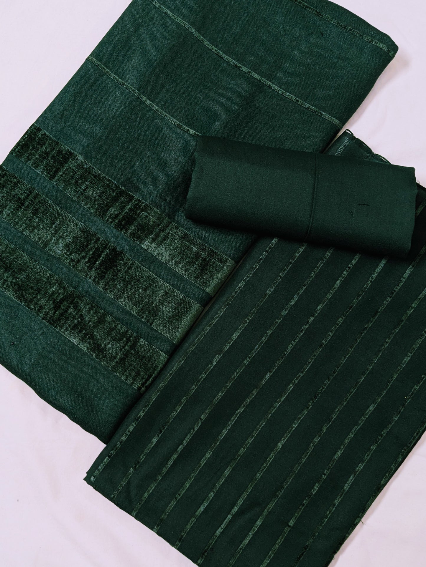 ALPINE VELVET MARINA MOST DEMANDING WINTER COLLECTION BOTTLE GREEN COLOR