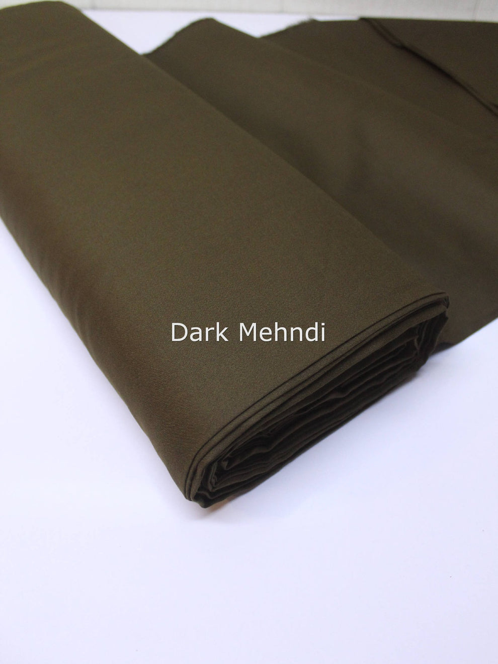 PLAIN MARINA FABRIC PREMIUM QUALITY (DARK MAHNDI)