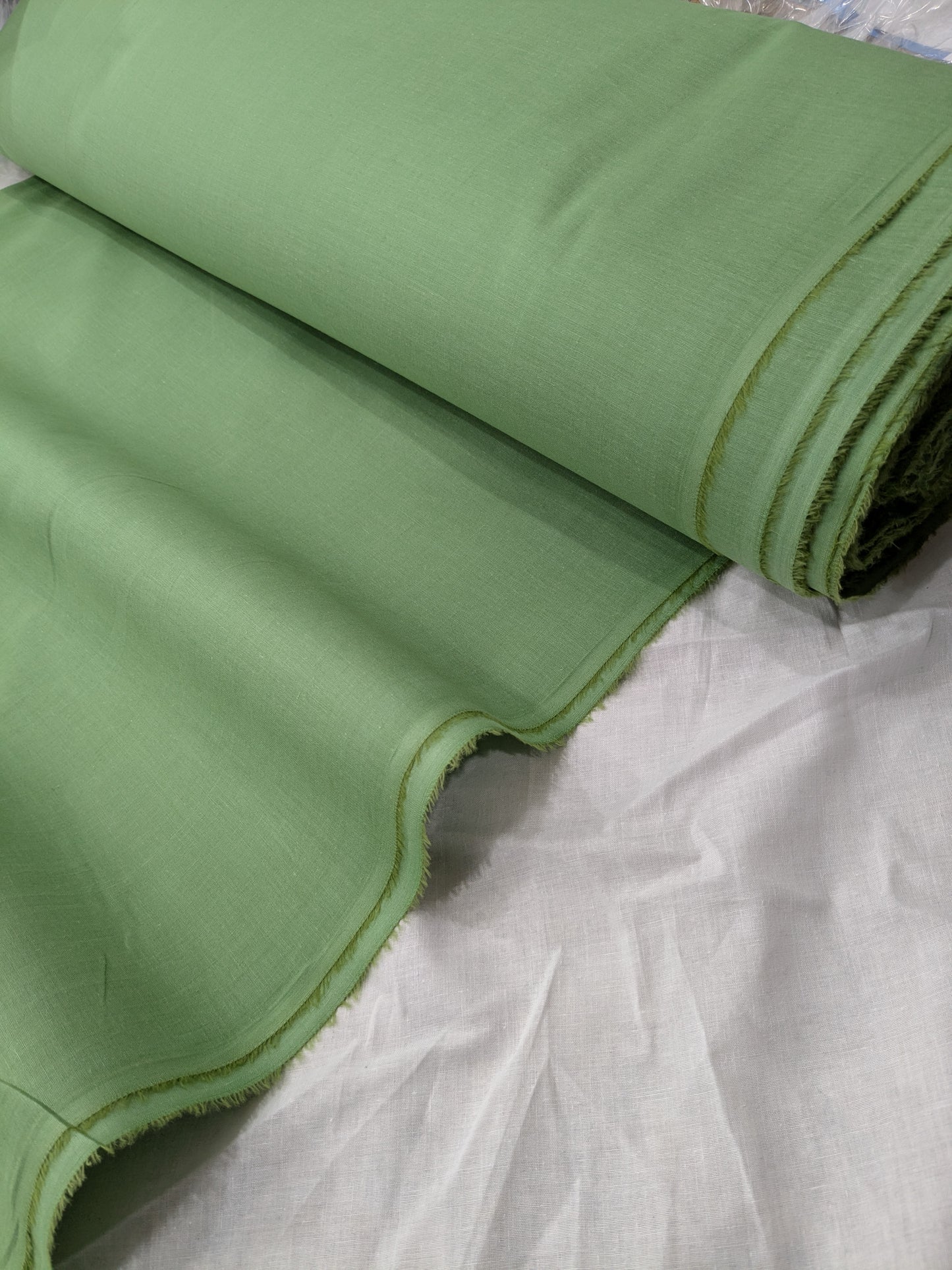 Plain Bareeza lawn  summer collection 5 metr (OLIVE GREEN) High quality
