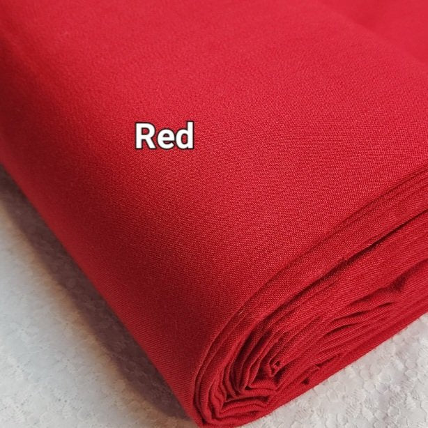 PLAIN MARINA FABRIC PREMIUM QUALITY (RED )