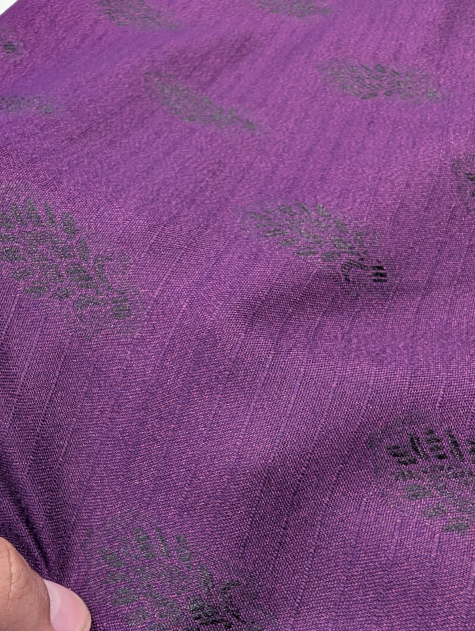 3PC MARINA MOTIF BROSHA VERY SOFT PREMIUM QUALITY WINTER COLLECTION (DARK PURPLE)