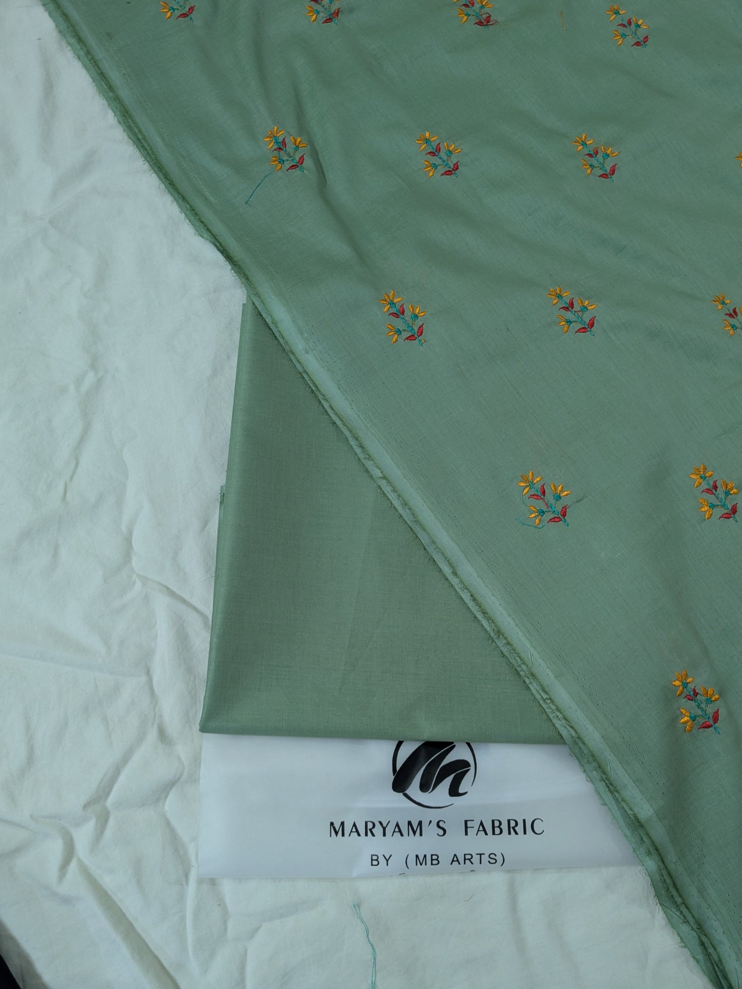 2PC LAWN BAREZE EMBROIDERY MOTIF SUMMER MOST DEMANDING COLLECTION (3STAR000PS)