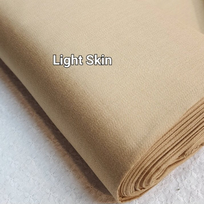 PLAIN MARINA FABRIC PREMIUM QUALITY (LIGHT SKIN)