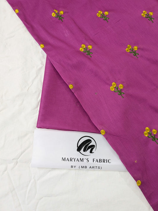 2PC LAWN BAREZE EMBROIDERY MOTIF SUMMER MOST DEMANDING COLLECTION (3DOT000MJD)
