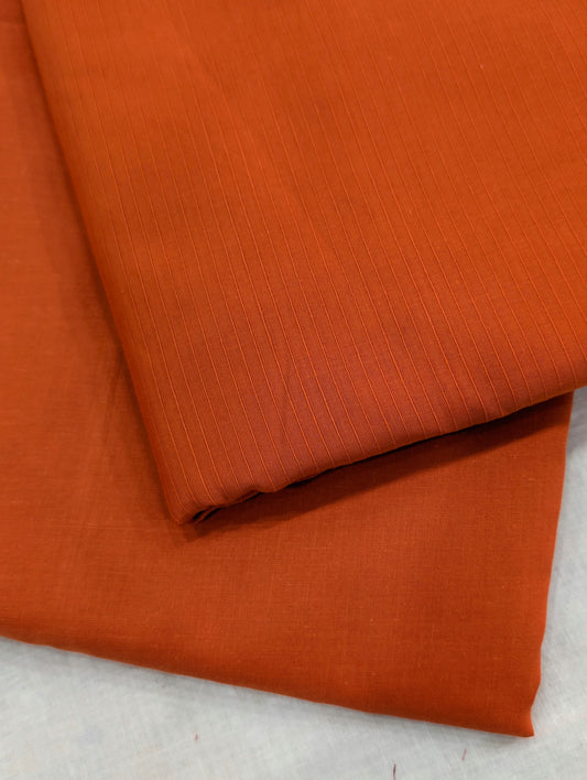 2PC DORYA LAWN PREMIUM QUALITY SUMMER COLLECTION 2026 (DR000COR) COSMIC ORANGE TRENDING COLOR