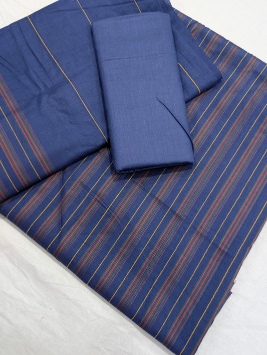 HANDMADE WOVEN RANGOLI 3PC LUXURIOUS SUMMER COLLECTION (3RN000BLU) NEVYBLUE