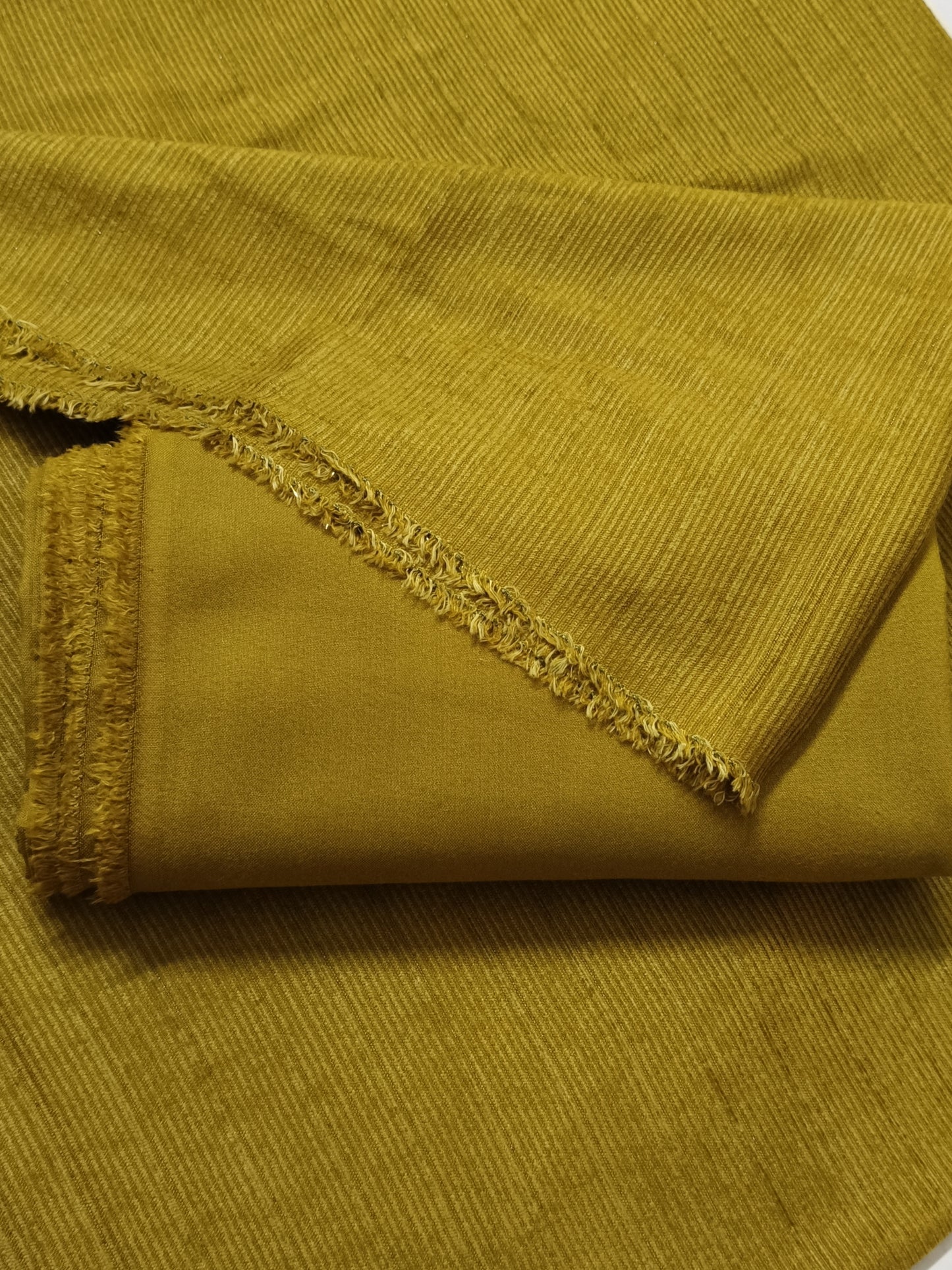 2PC PEACH WOOL VELVET VERY MUCH PREMIUM QUALITY WINTER FABRIC (PWV00MS)