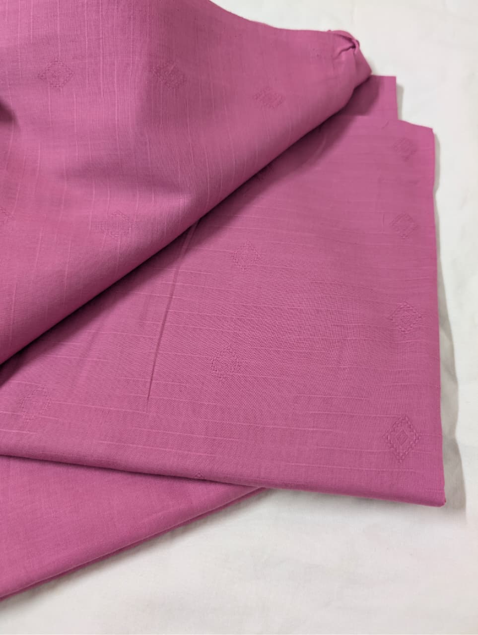 2PC BANA DORA SELF JAQUARD PREMIUM QUALITY SUMMER COLLECTION (TEA PINK)