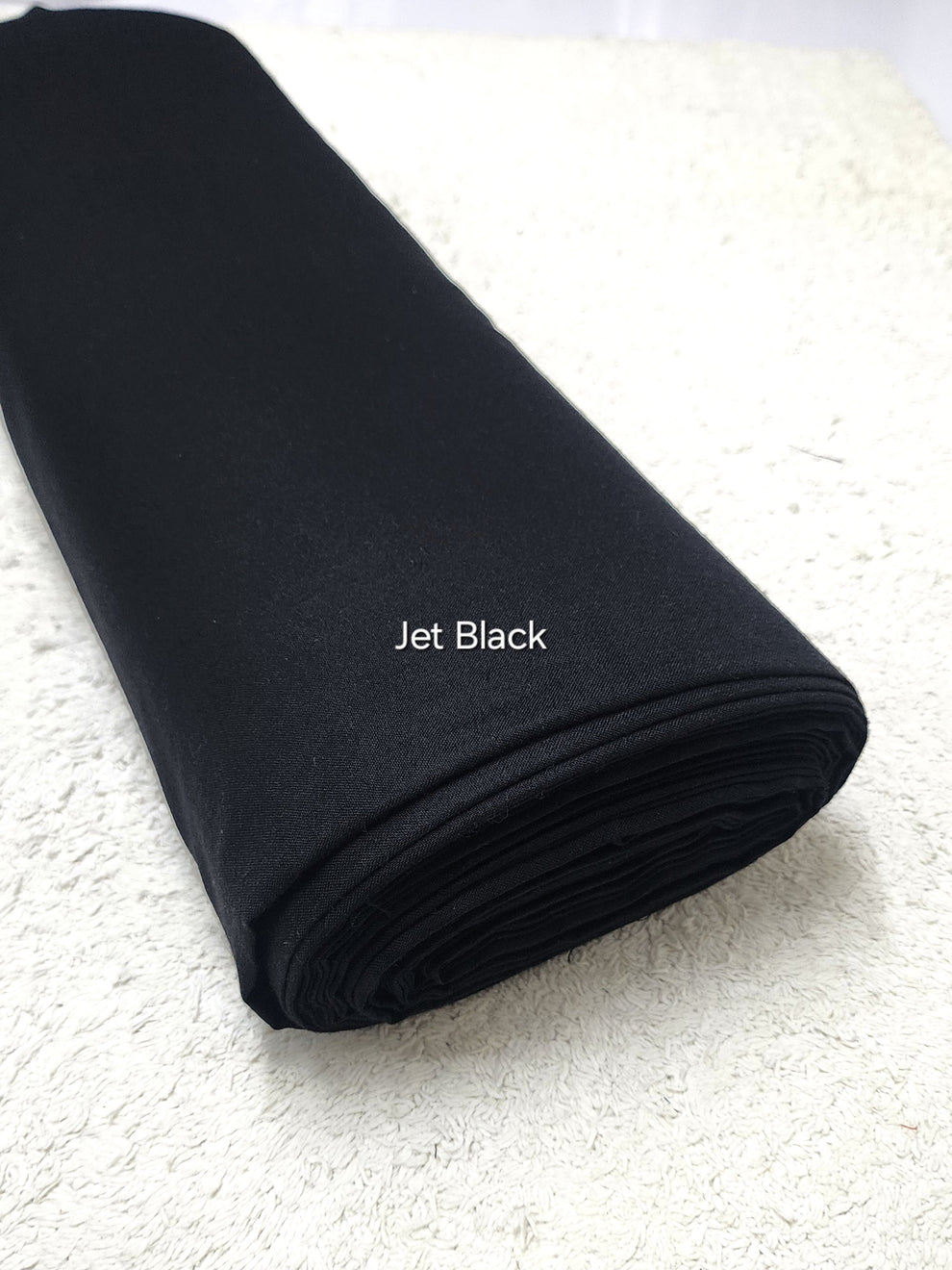 PLAIN MARINA FABRIC PREMIUM QUALITY (JET BLACK)