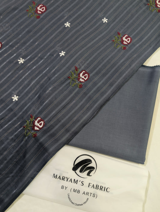 2PC MOON LIGHT EMBROIDED COLLECTION LUXURIOUS SUMMER COLLECTION 2026 (MOE000GY)