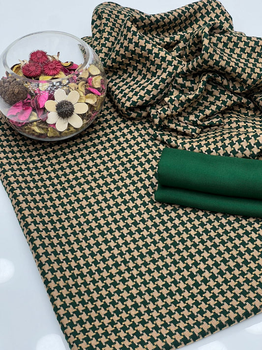 Wool Marina 2pc winter collection(BOTTLE GREEN)