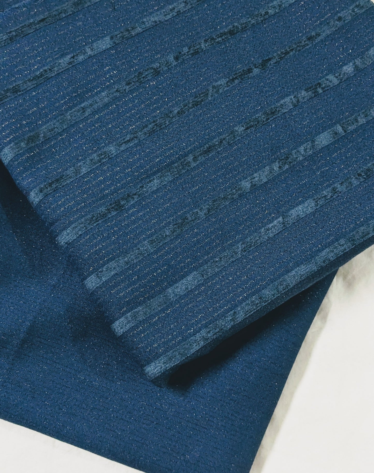 2PC ALPINE MOON LITE VELVET MARINA MOST DEMANDING WINTER COLLECTION 2025.           ( ZINC BLUE)