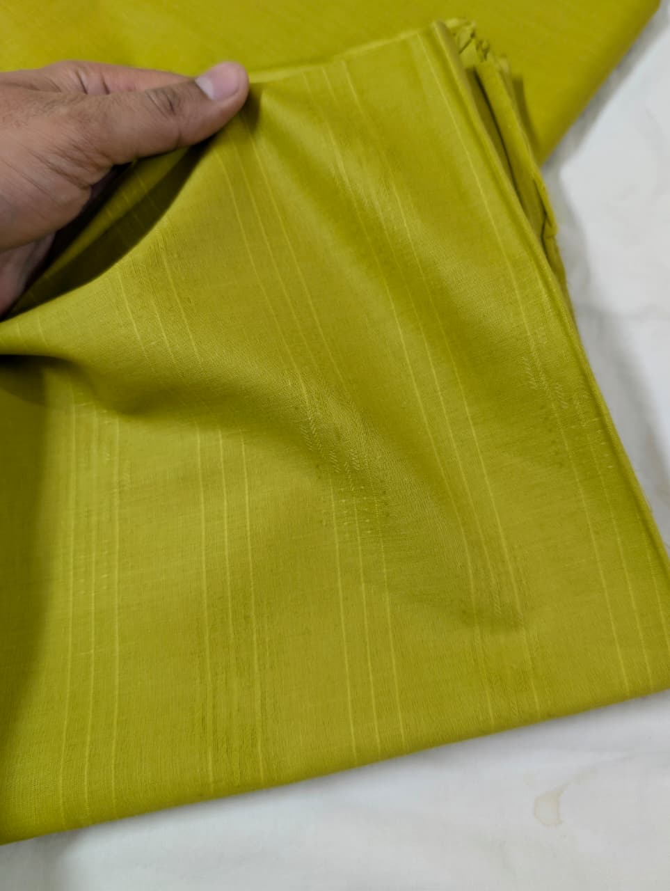 2PC BANA DORA SELF JAQUARD PREMIUM QUALITY SUMMER COLLECTION (MAHNDI GREEN)
