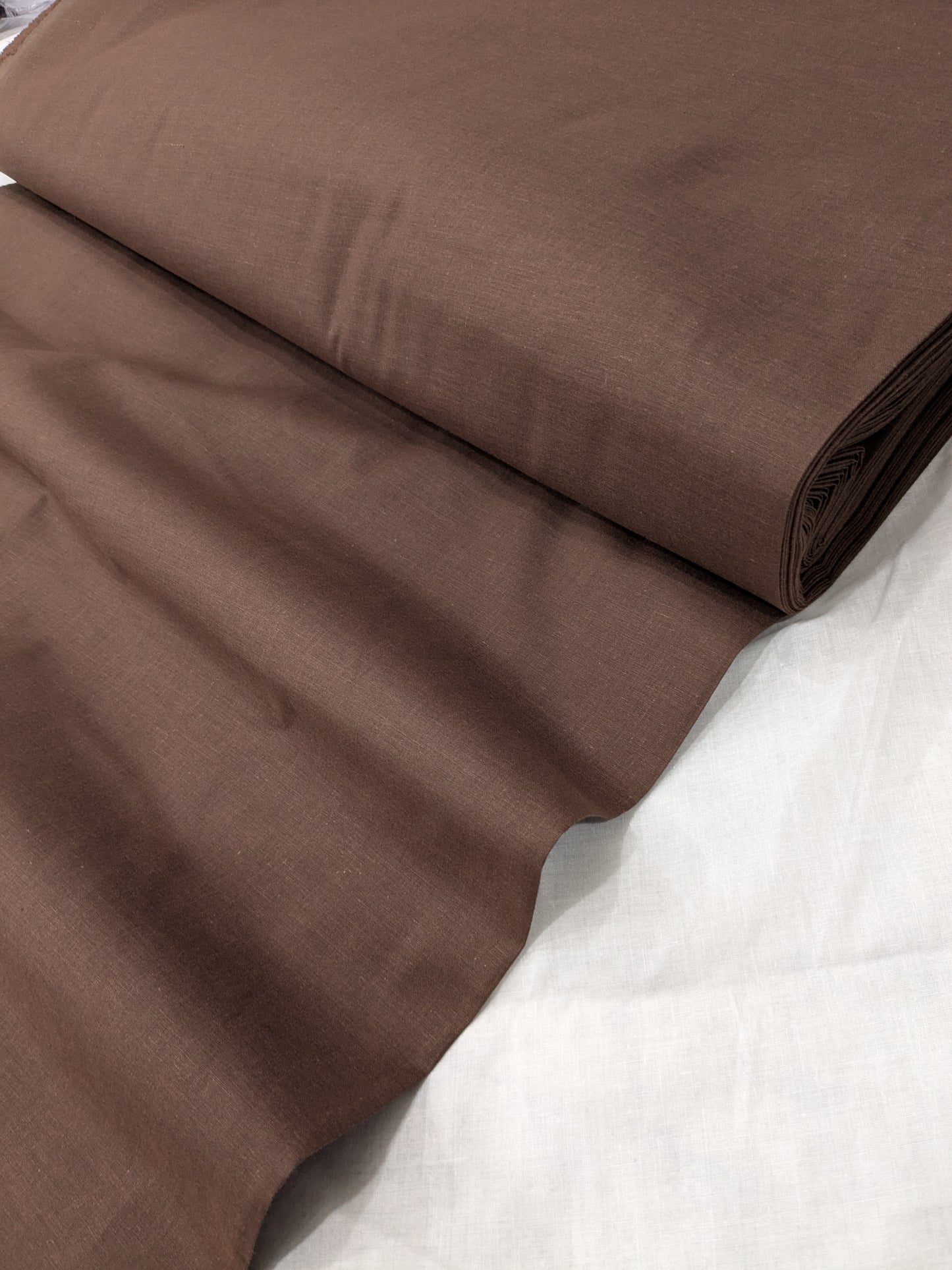 Plain Bareeza Lawn  summer collection 5 metr (CHOCOLATE BROWN) High quality