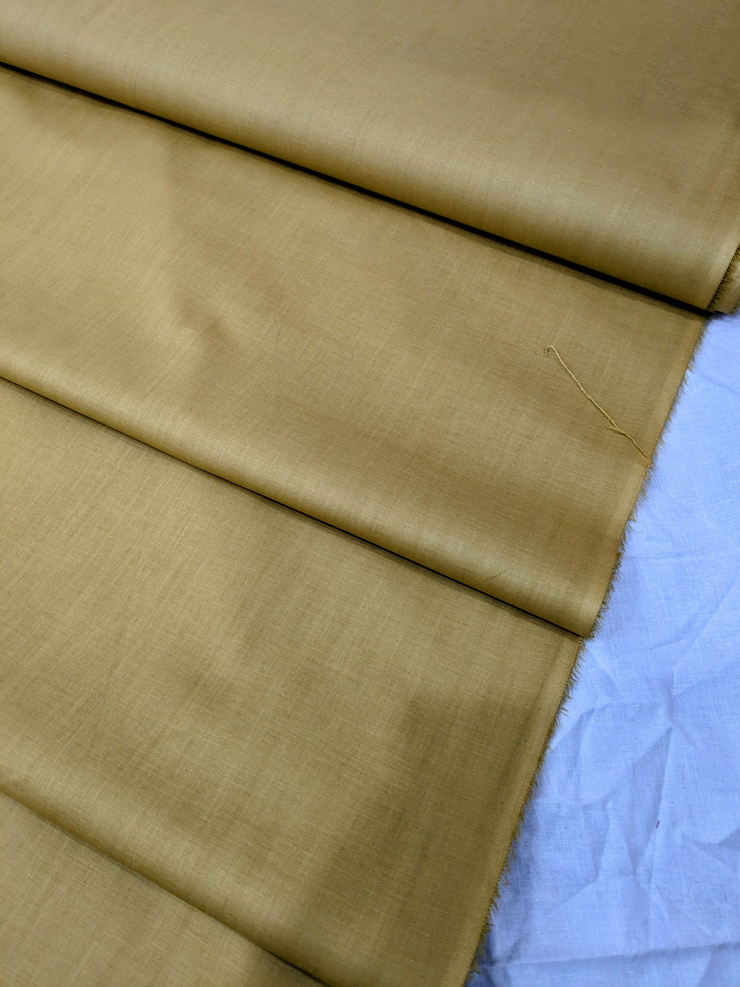 Plain Bareeza Lawn  summer collection 5 metr ( GOLDEN MASTRD)