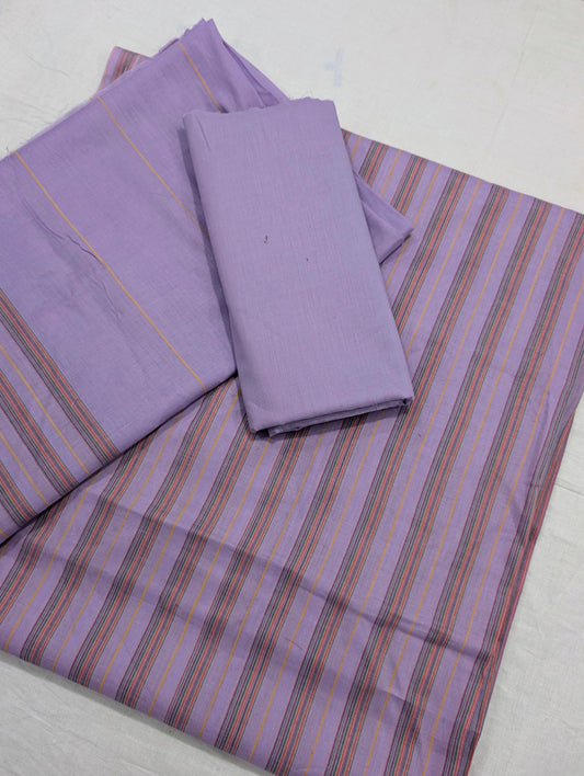 HANDMADE WOVEN RANGOLI 3PC LUXURIOUS SUMMER COLLECTION ( 3RN000FL) PURPLE LILAC