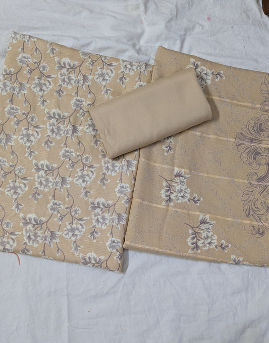 3PC MARINA PRINTED SUIT WINTER COLLECTION (SKIN COLOR)