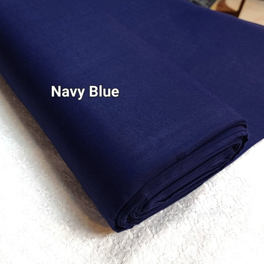 PLAIN MARINA FABRIC PREMIUM QUALITY (NEVYBLUE)