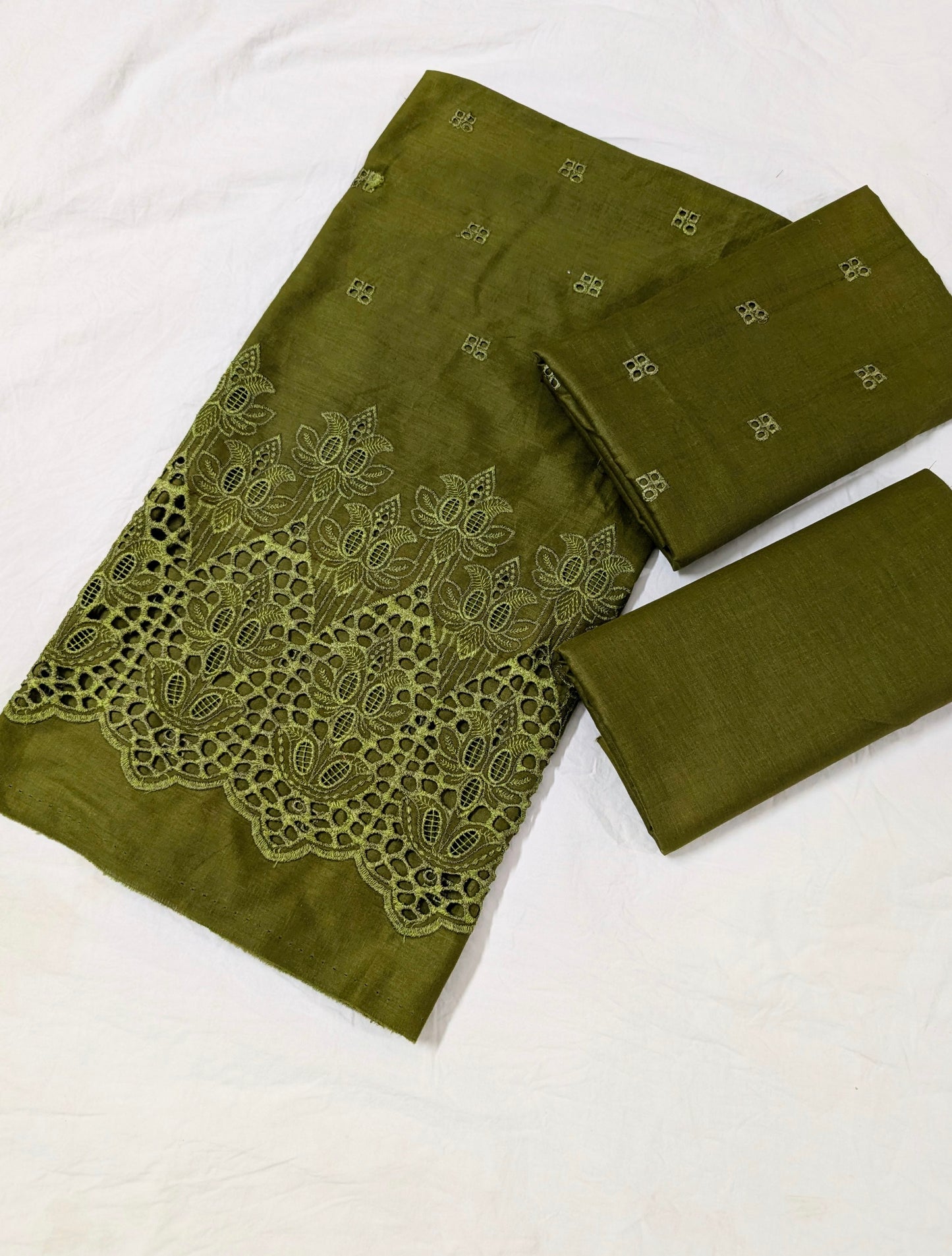 2PC LAWN CHICKEN BORING LUXURY SUMMER COLLECTION(DARK MAHNDI)