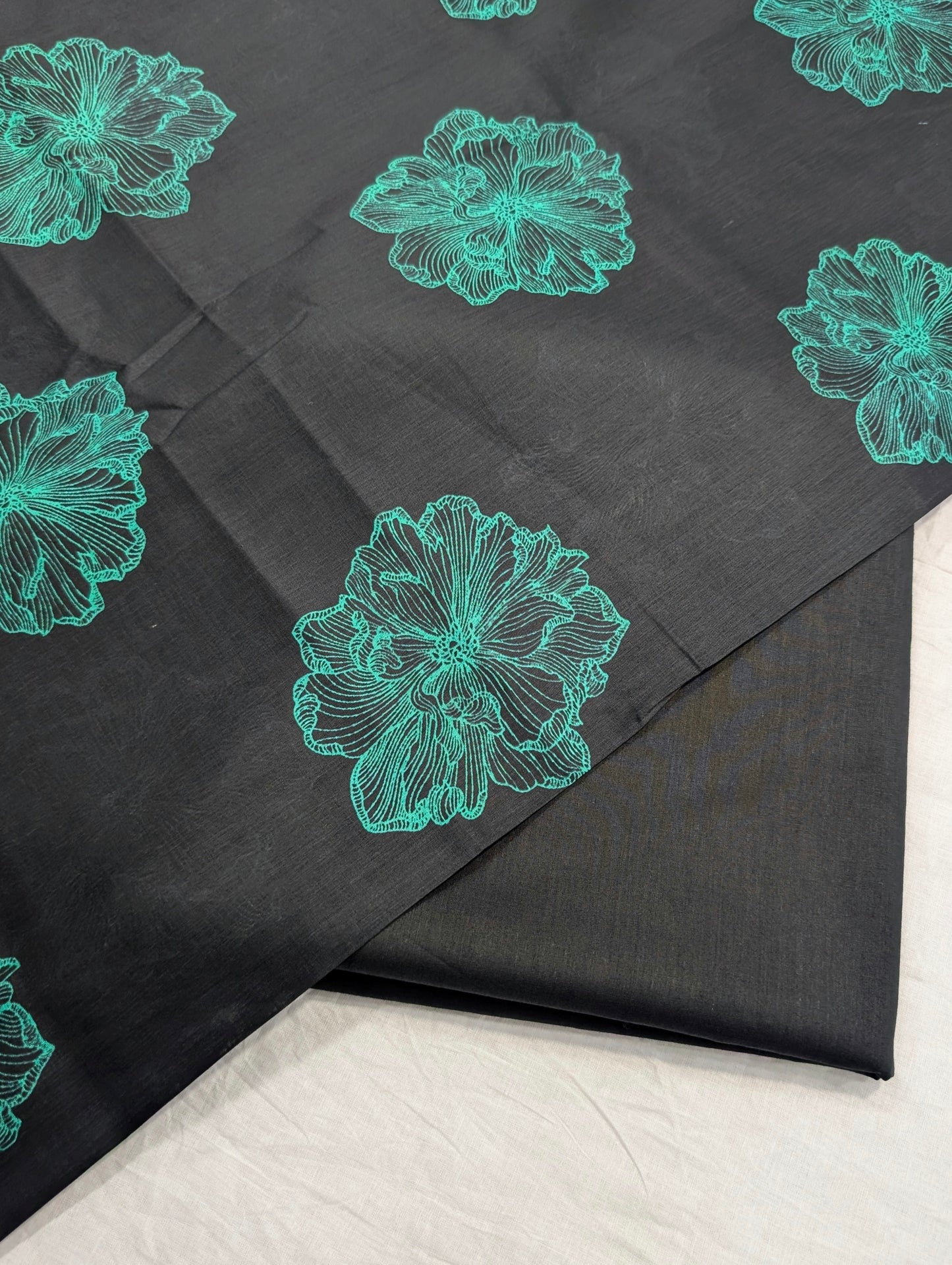 2PC DIGITAL PRINT LAWN BLACK & WHITE PREMIUM COLLECTION FOR MUHARRAM