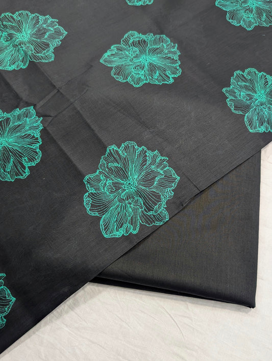 2PC DIGITAL PRINT LAWN BLACK & WHITE PREMIUM COLLECTION FOR MUHARRAM