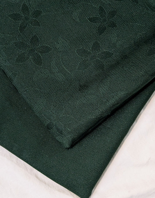 2PC ZARI LINE MOON LITE MARINA WINTER COLLECTION.        (BOTTLE GREEN) DESIGN _3